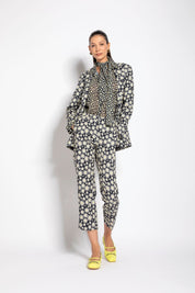 Pantalone a sigaretta stampa margherite | Uncategorized da donna