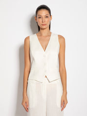 Gilet in misto lino | Uncategorized da donna