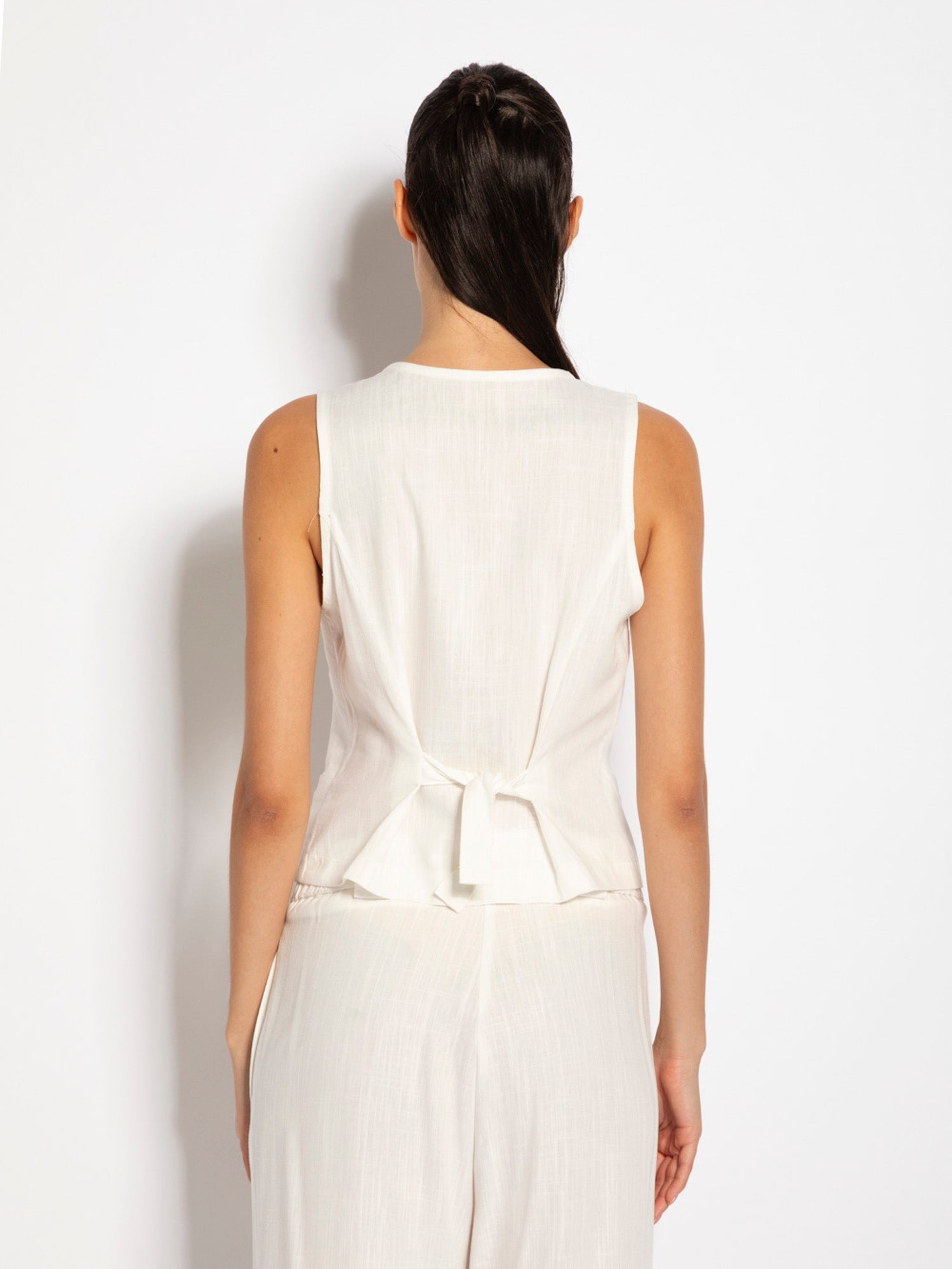Gilet in misto lino | Uncategorized da donna