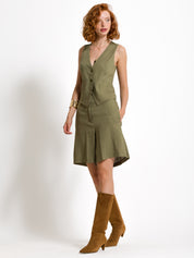 Gilet in misto lino | Uncategorized da donna