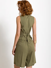 Gilet in misto lino | Uncategorized da donna