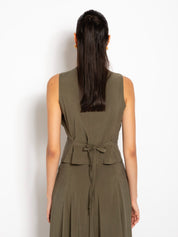 Gilet in tessuto tecnico