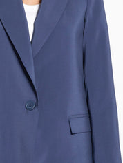 Blazer in tencel monopetto | Uncategorized da donna