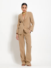 Blazer monopetto in tencel | Uncategorized da donna