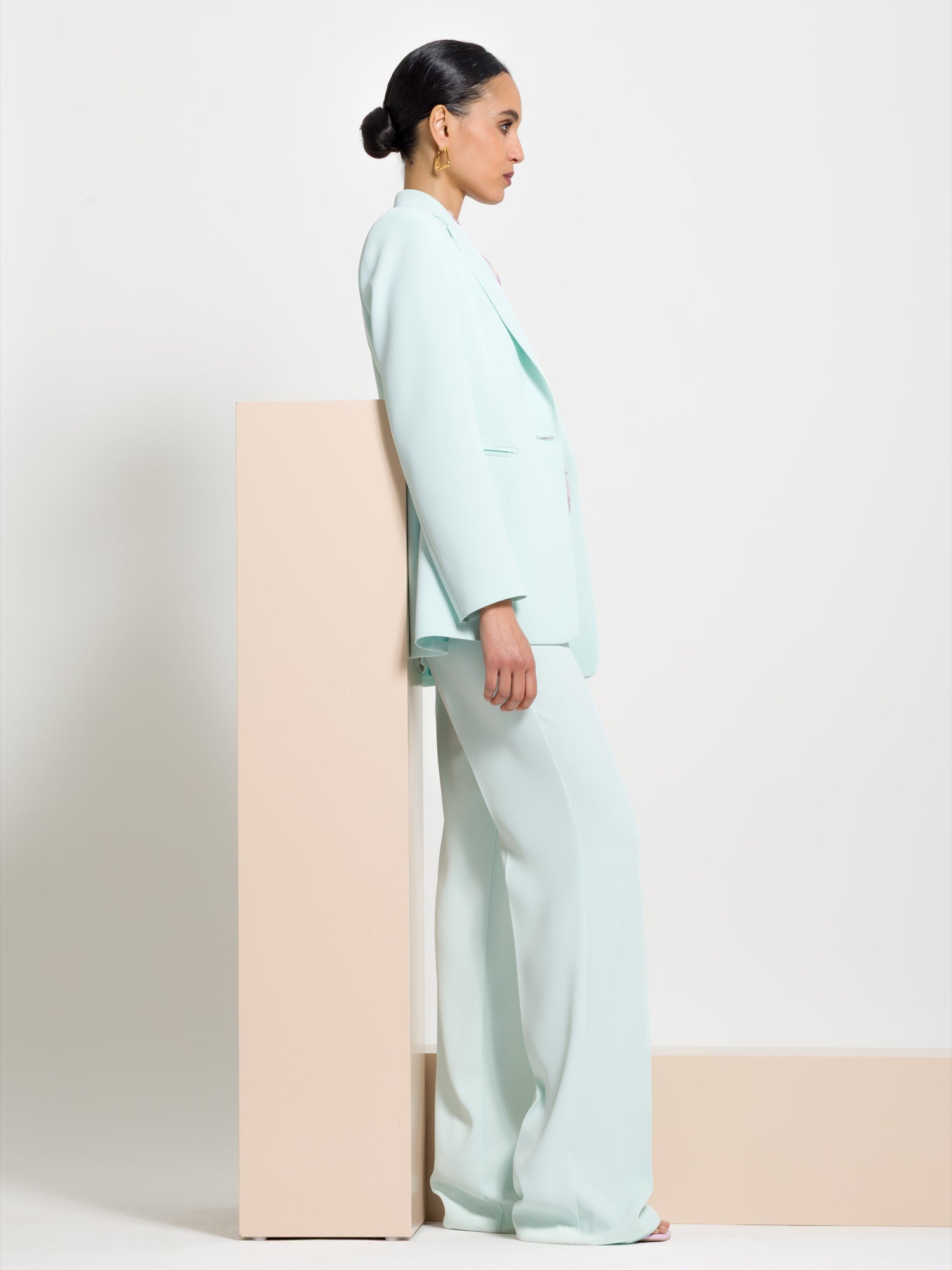 Blazer monopetto in cady | Uncategorized da donna