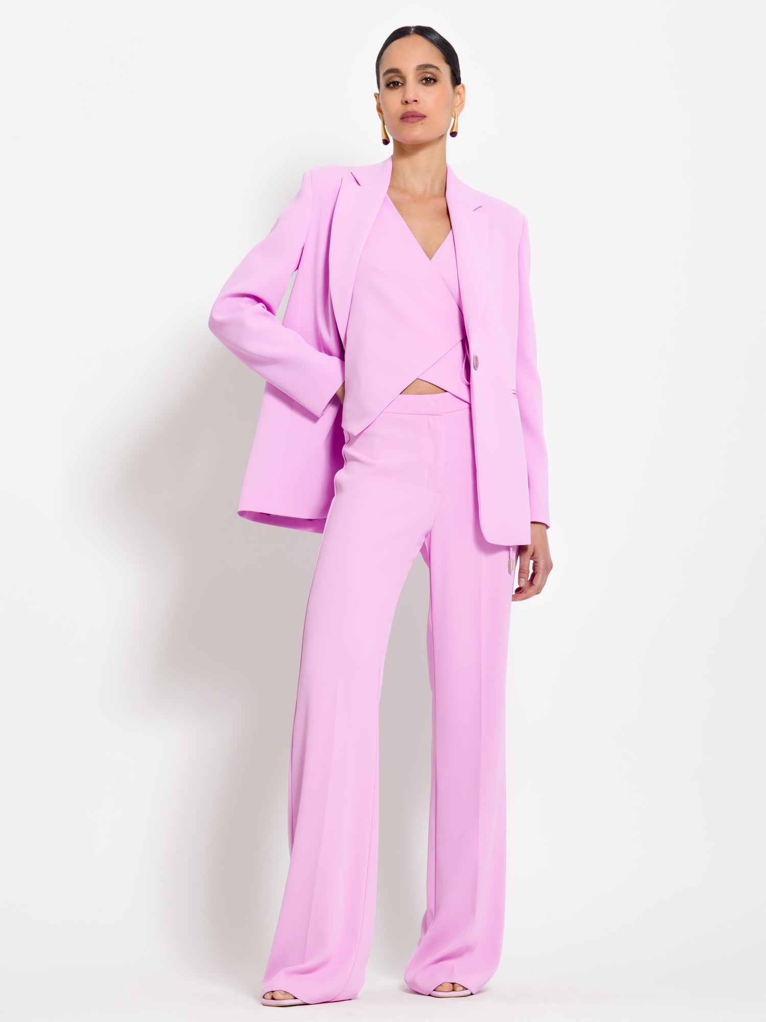 Blazer monopetto in cady | Uncategorized da donna