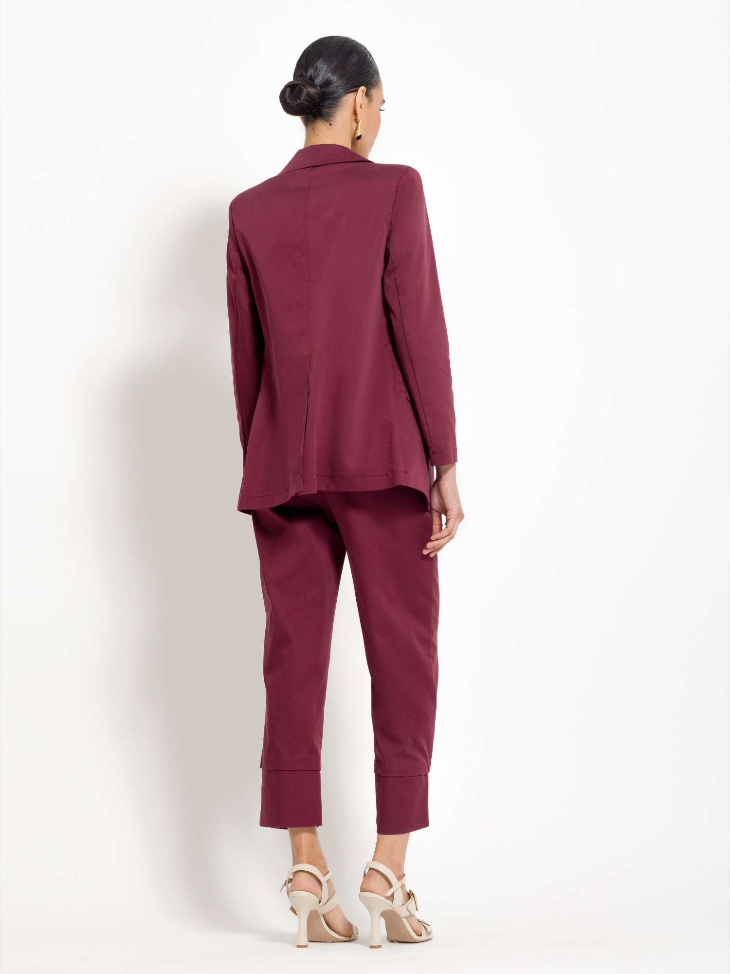 Blazer monopetto in cotone | Uncategorized da donna