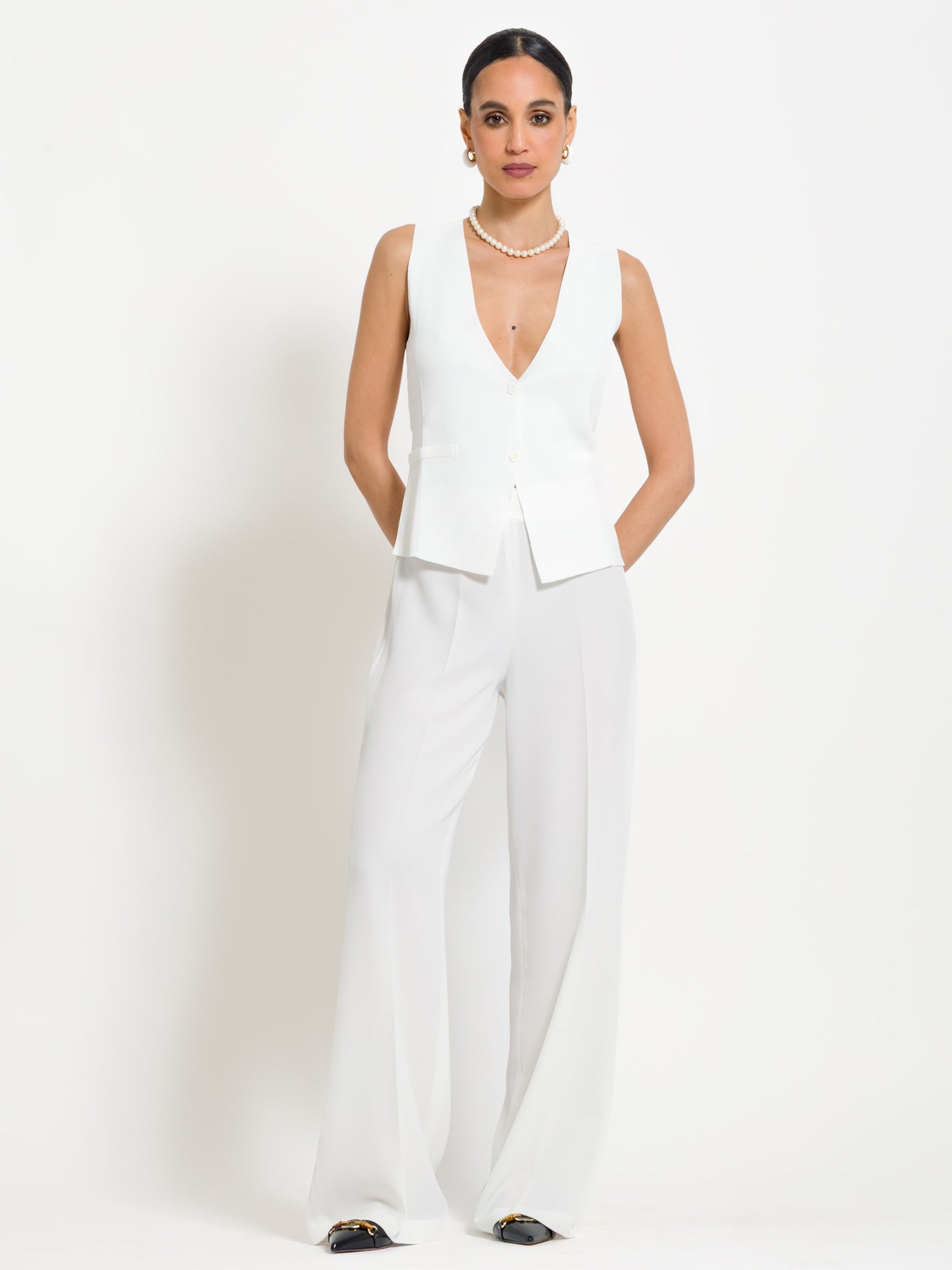 Pantalone fluido gamba larga | Uncategorized da donna