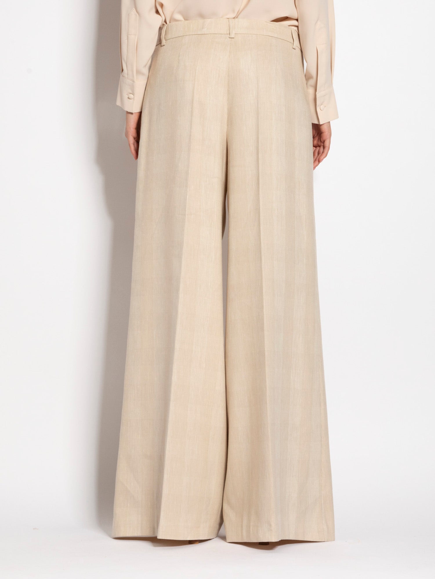 Pantalone flare in galles fiammato | Uncategorized da donna