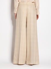 Pantalone flare in galles fiammato | Uncategorized da donna