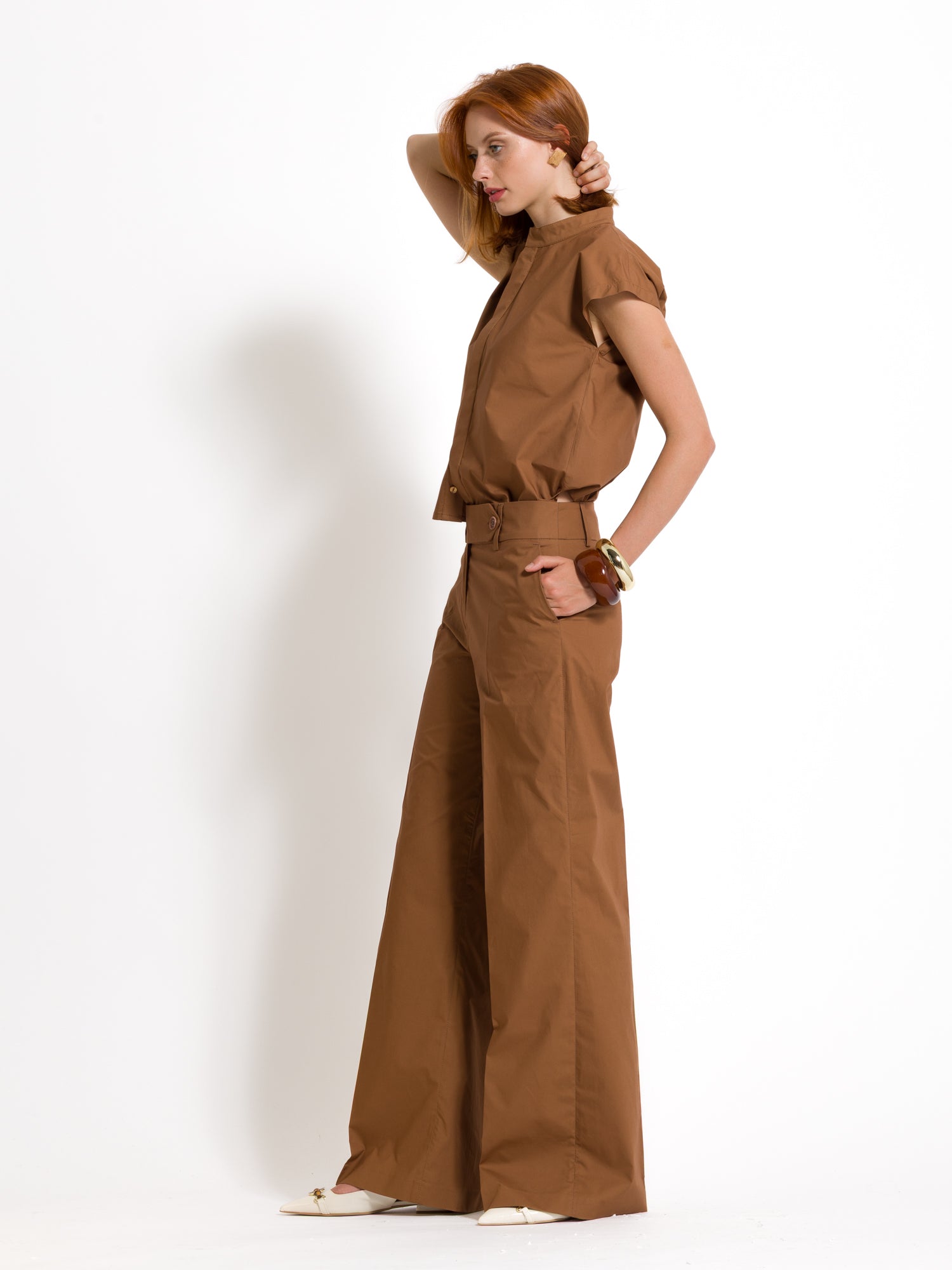 Pantalone dritto in cotone | Uncategorized da donna