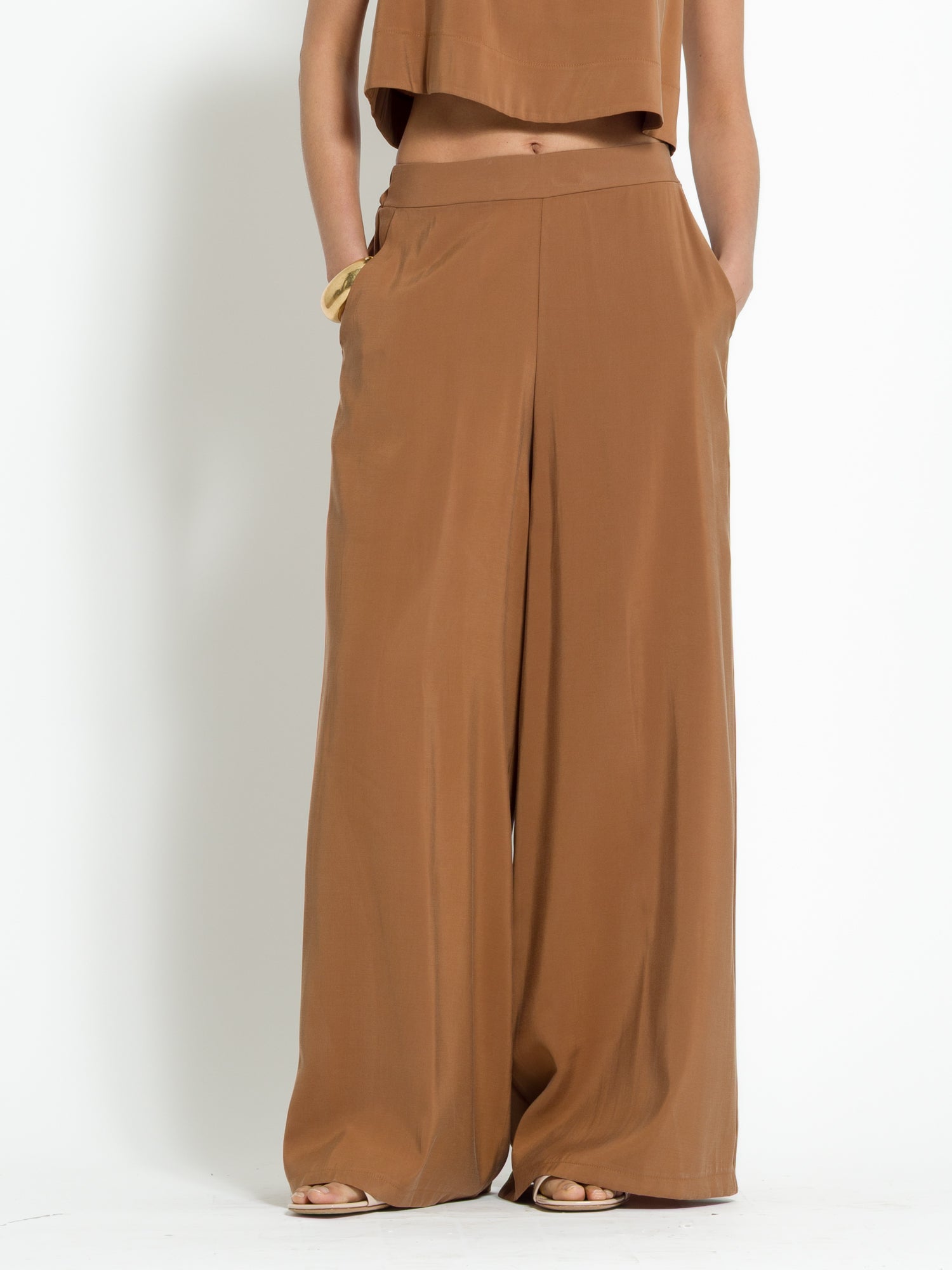 Pantalone fluido gamba larga | Uncategorized da donna