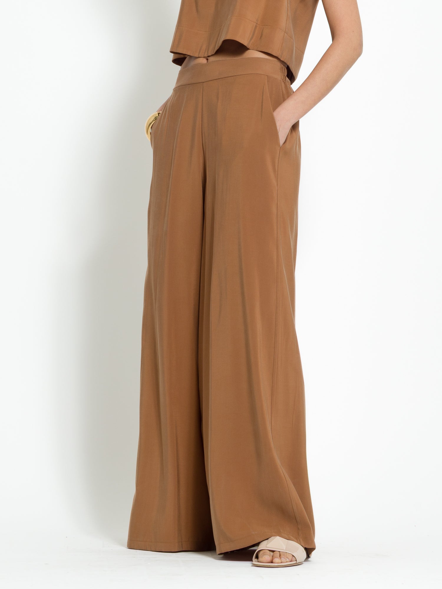 Pantalone fluido gamba larga | Uncategorized da donna
