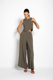 Pantalone fluido gamba larga | Uncategorized da donna