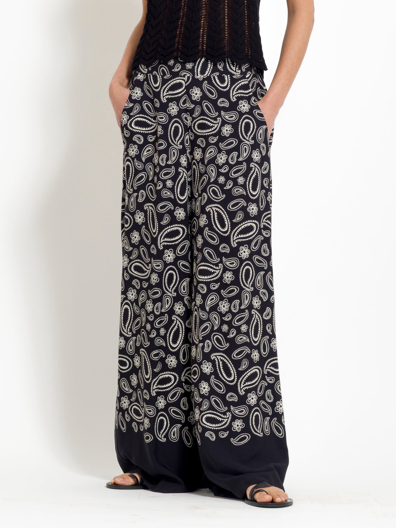 Pantalone ampio stampa bandana | Uncategorized da donna