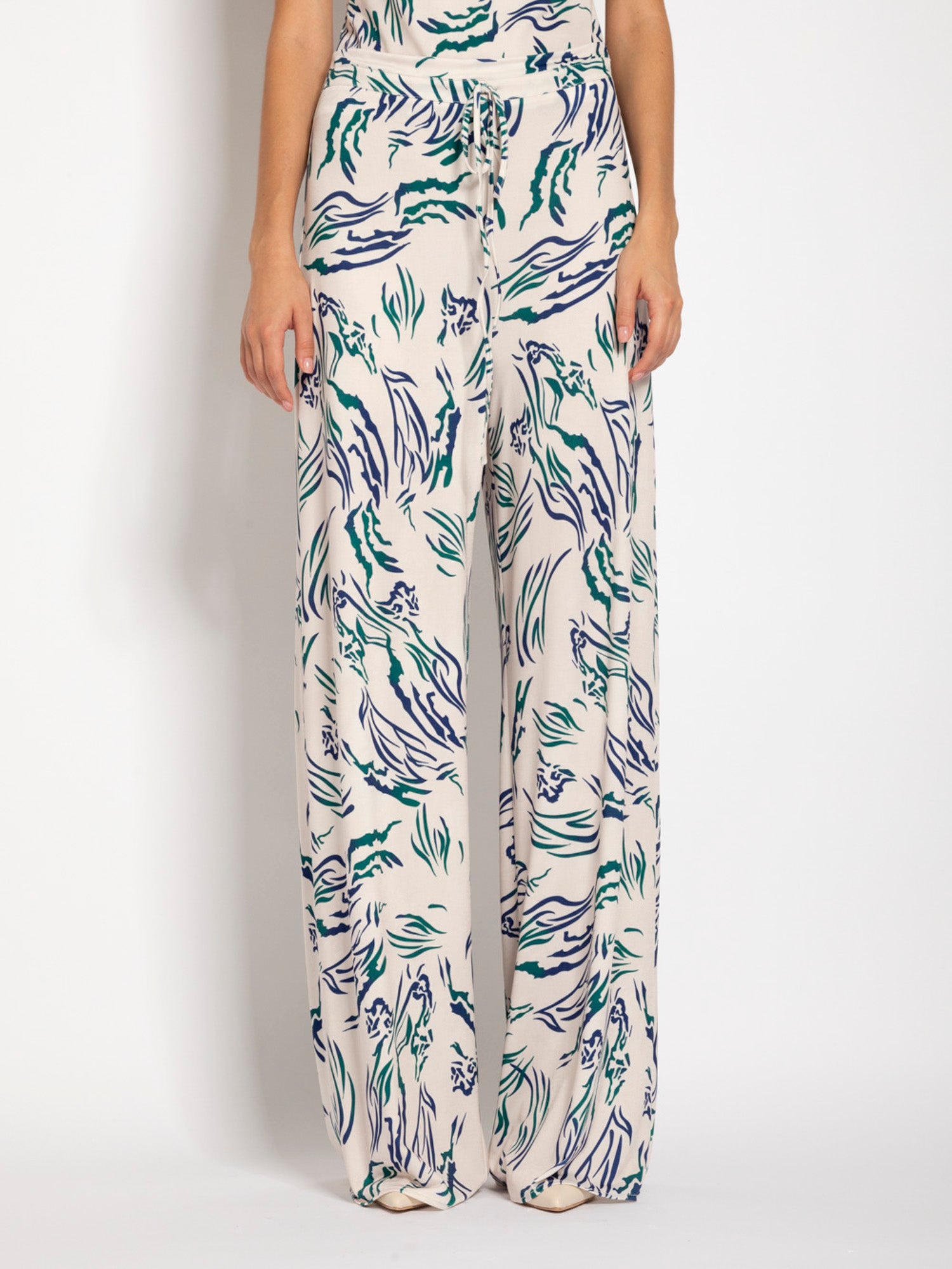 Pantalone stampato con coulisse | Uncategorized da donna