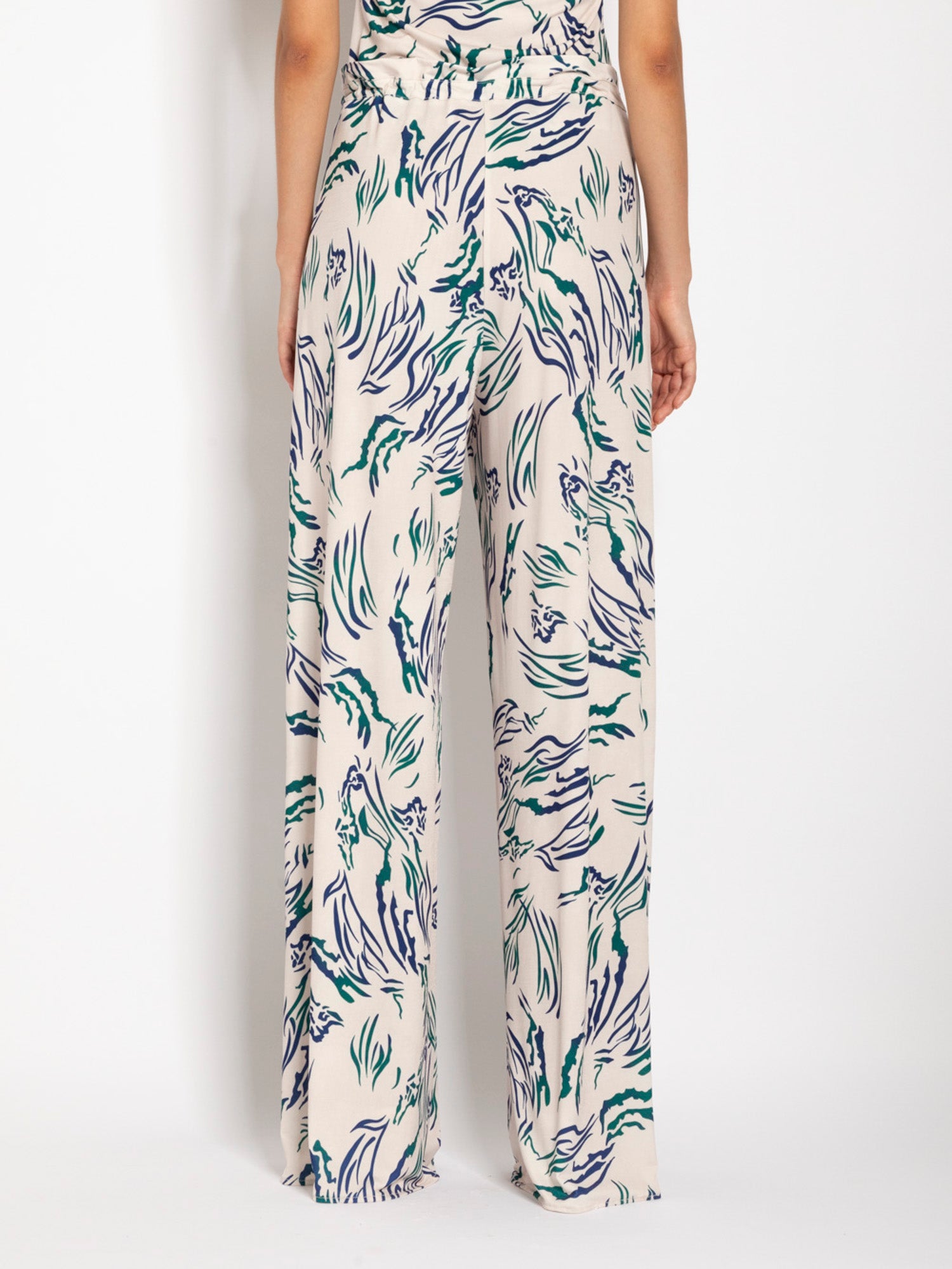 Pantalone stampato con coulisse | Uncategorized da donna