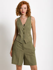 Bermuda in misto lino | Uncategorized da donna