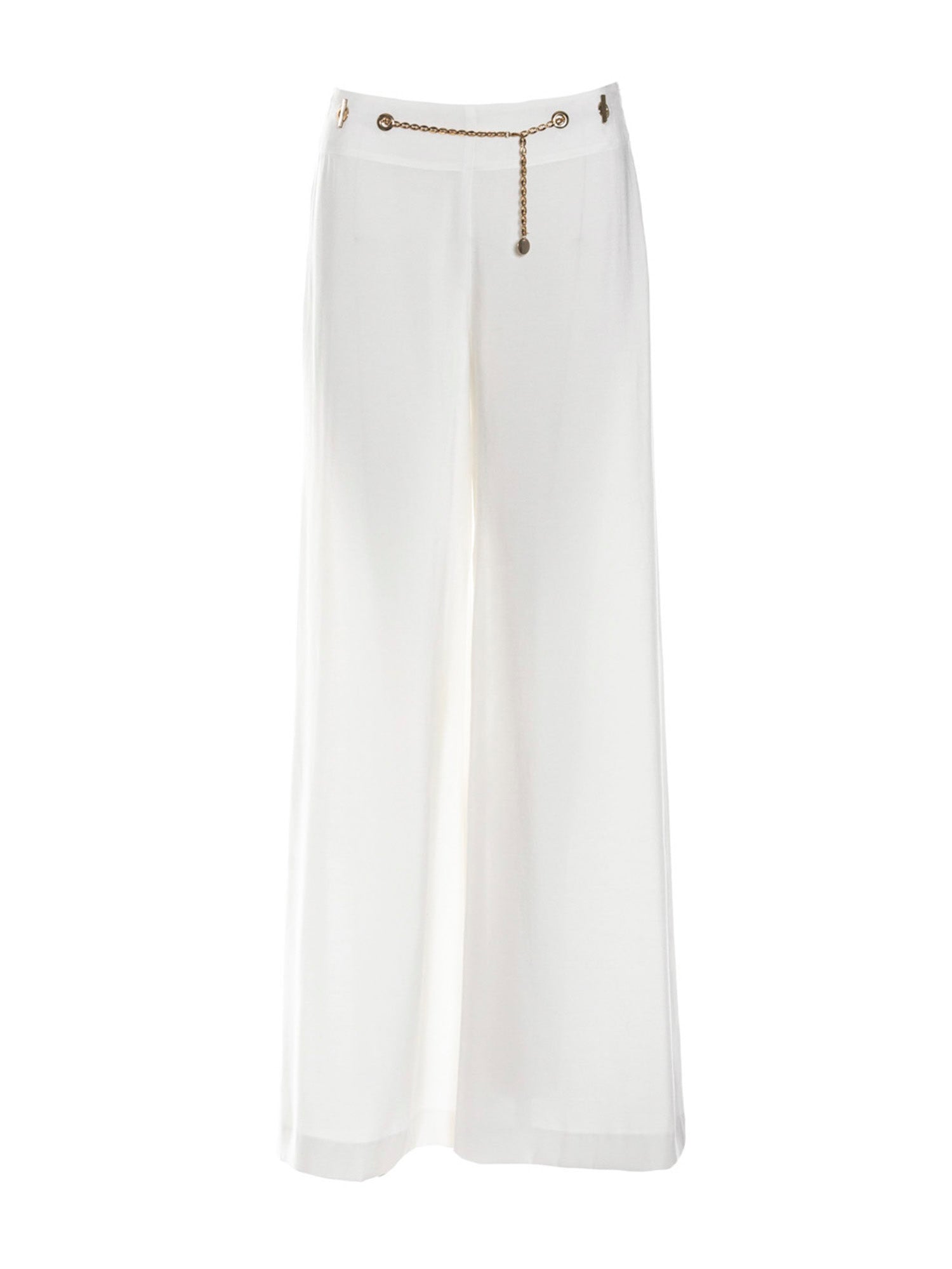 Pantalone con cintura catena in tencel | Uncategorized da donna