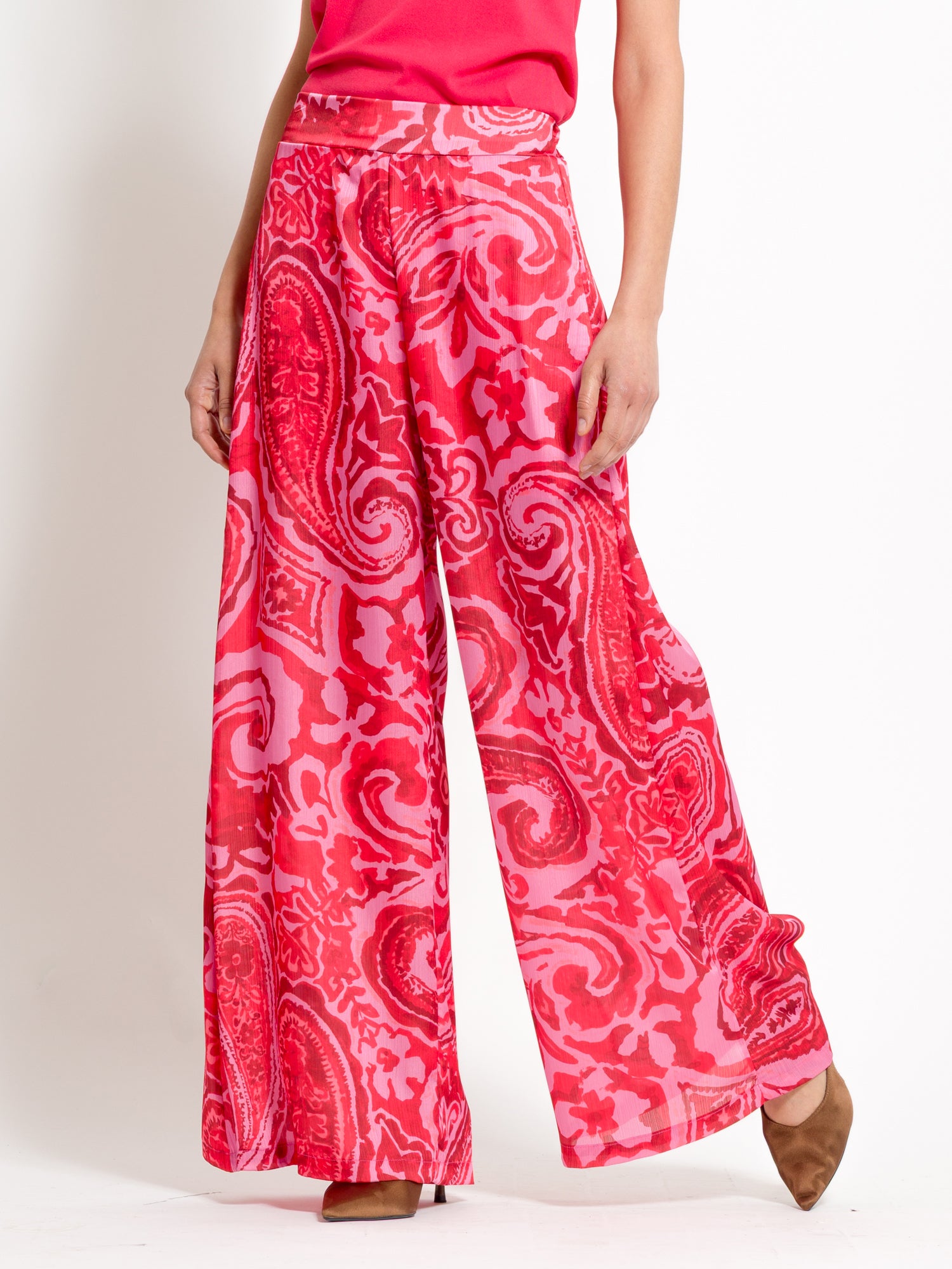 Pantalone stampa flower