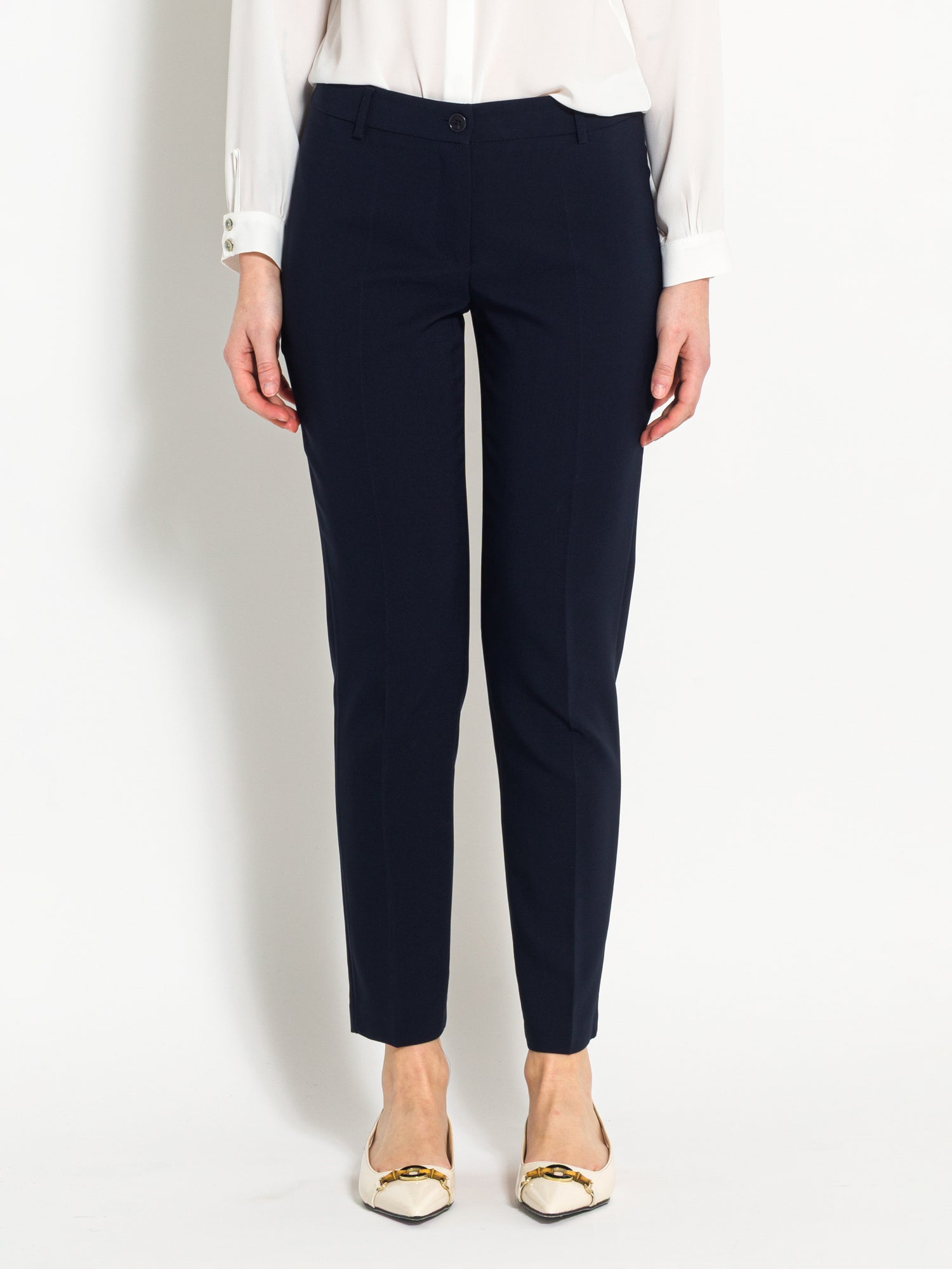 Pantalone in tessuto tecnico diagonale | Uncategorized da donna