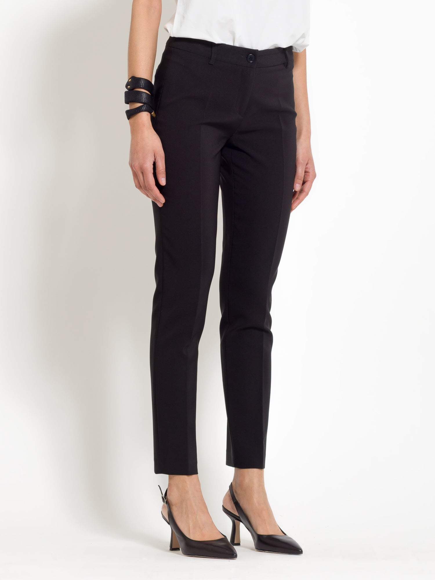 Pantalone in tessuto tecnico diagonale | Uncategorized da donna