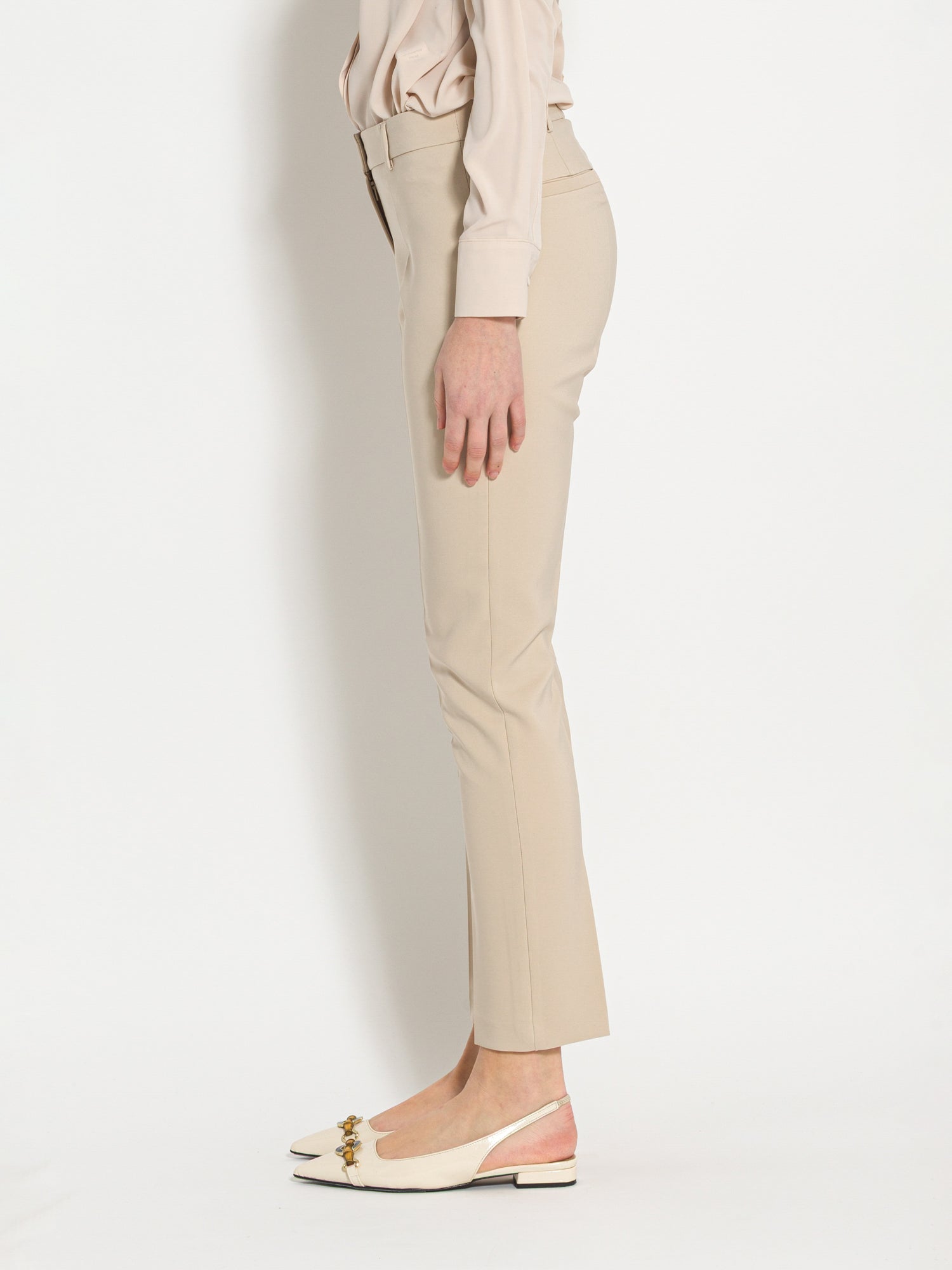 Pantalone in tessuto tecnico diagonale | Uncategorized da donna