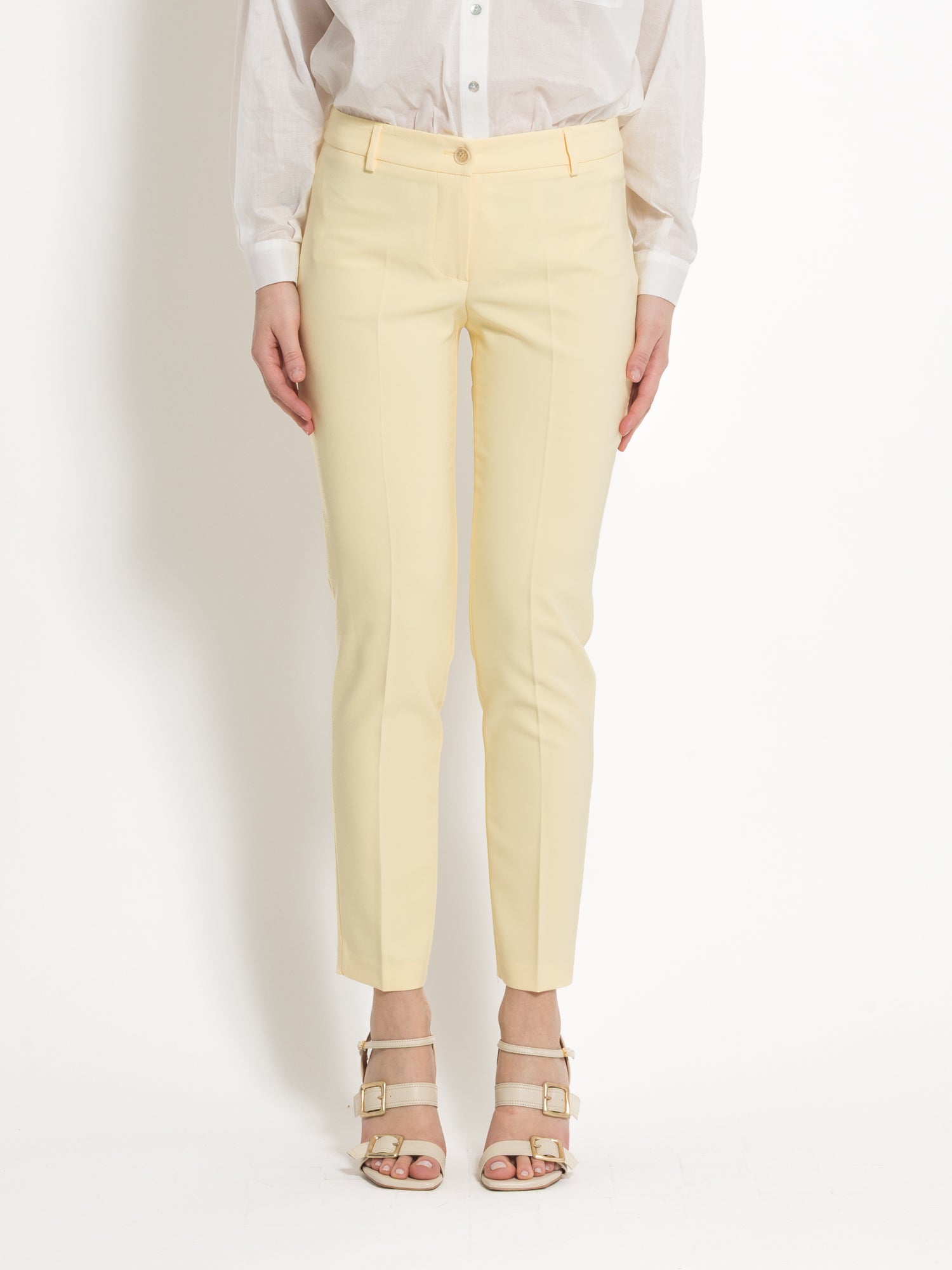 Pantalone in tessuto tecnico diagonale | Uncategorized da donna