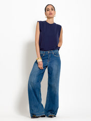 Jeans a palazzo in denim wash | Uncategorized da donna