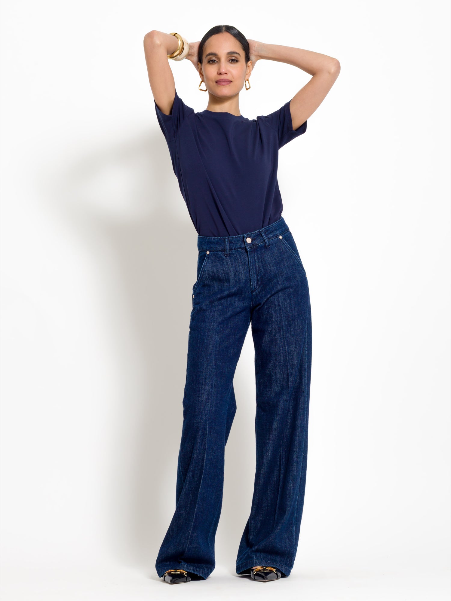Jeans largo in denim | Uncategorized da donna