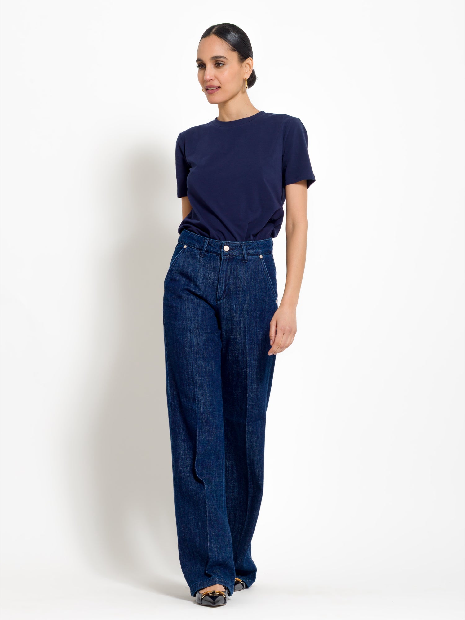 Jeans largo in denim | Uncategorized da donna