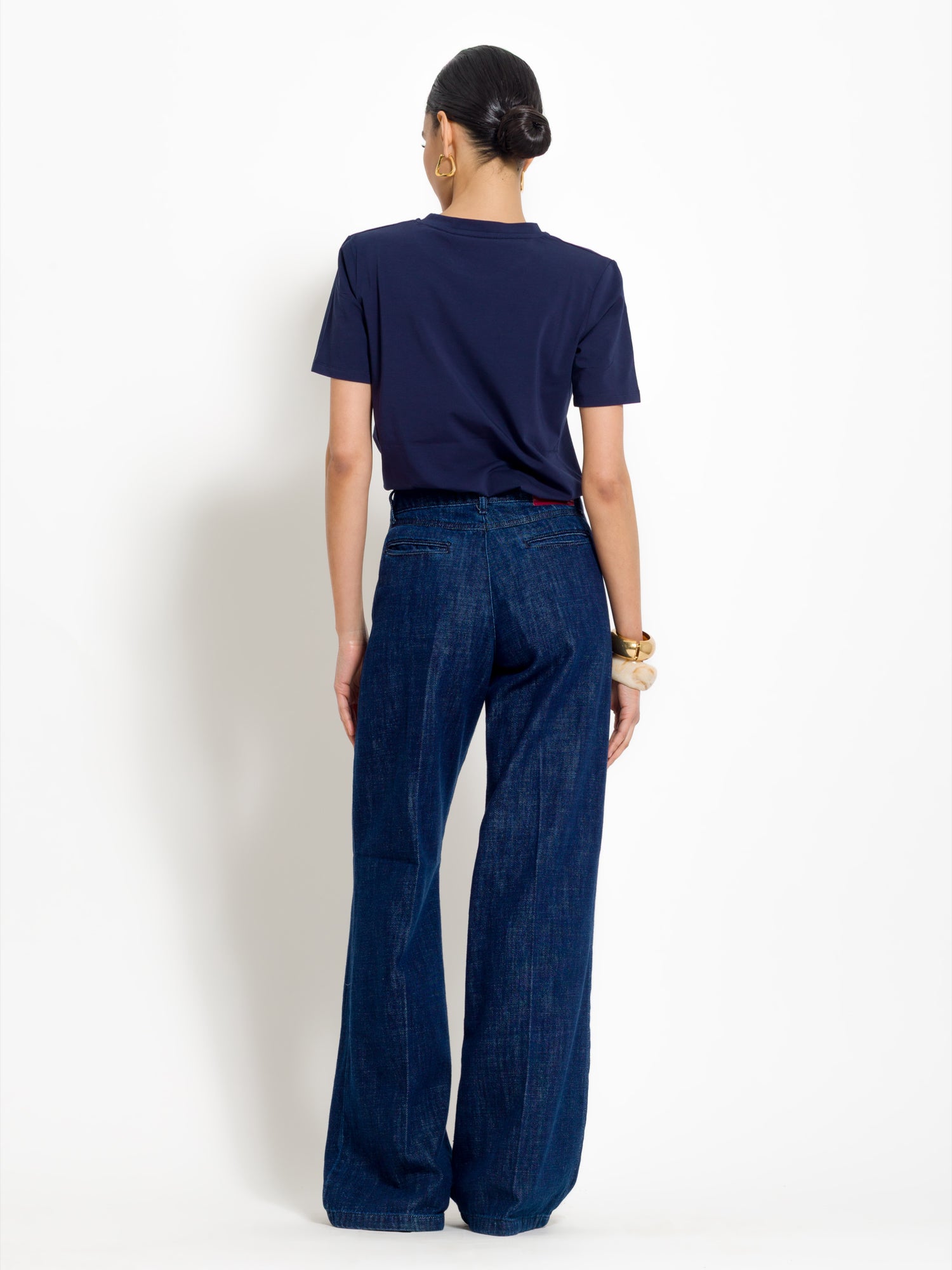 Jeans largo in denim | Uncategorized da donna