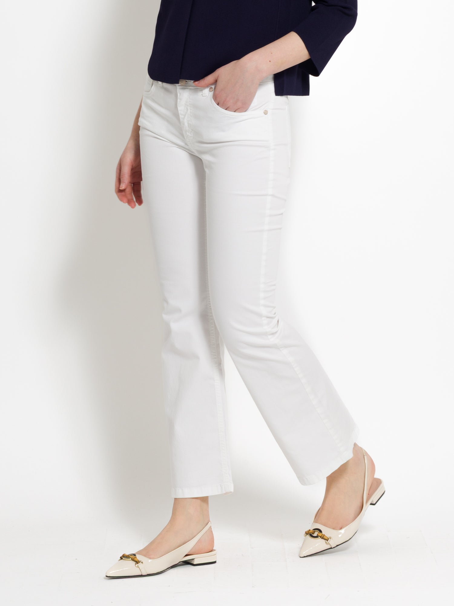 Pantalone in cotone a trombetta | Uncategorized da donna