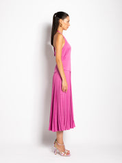Abito midi con gonna plisse | Uncategorized da donna