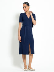 Abito midi in maglia con cintura | Uncategorized da donna