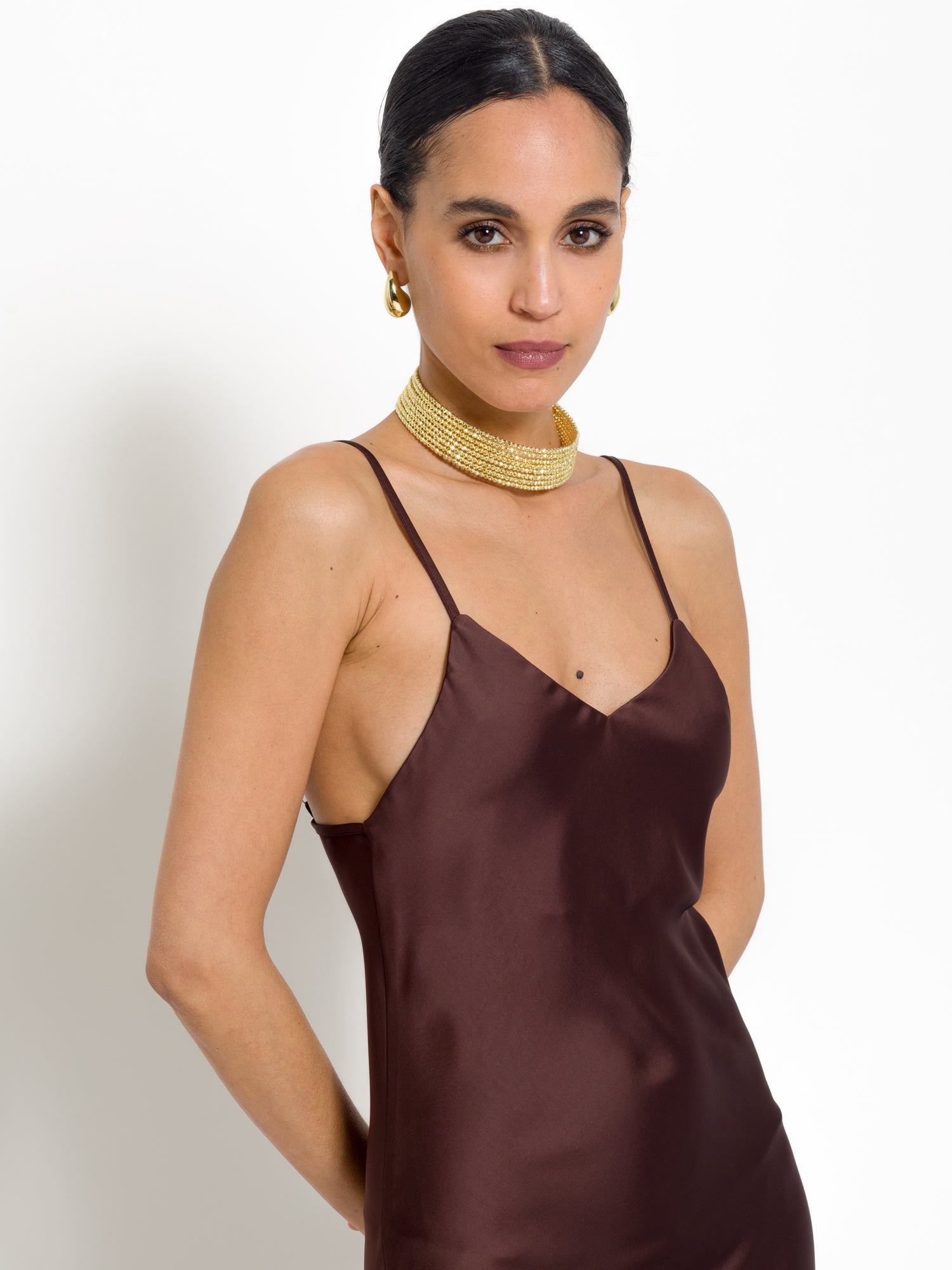 Abito sottoveste in raso | Uncategorized da donna