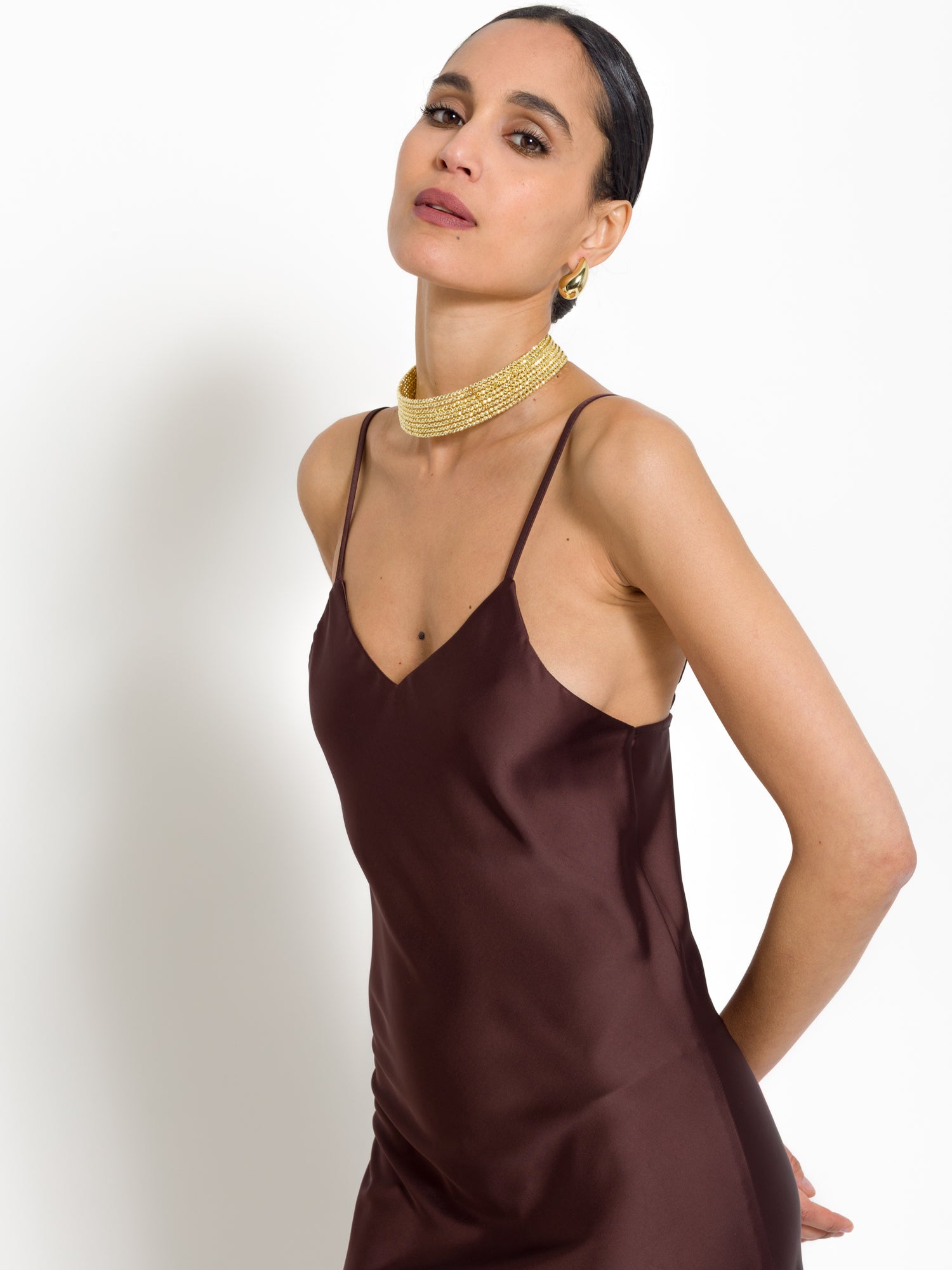 Abito sottoveste in raso | Uncategorized da donna