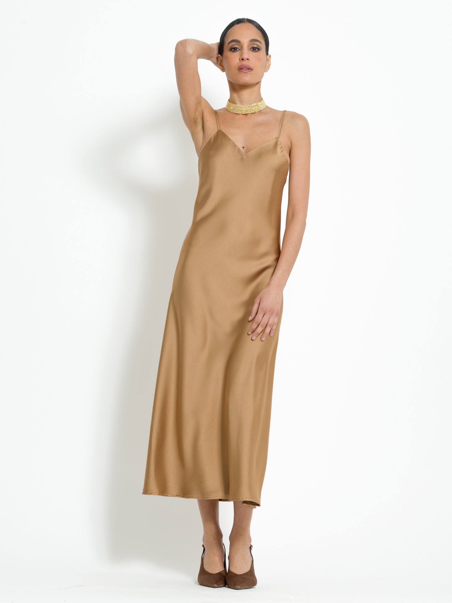 Abito sottoveste in raso | Uncategorized da donna