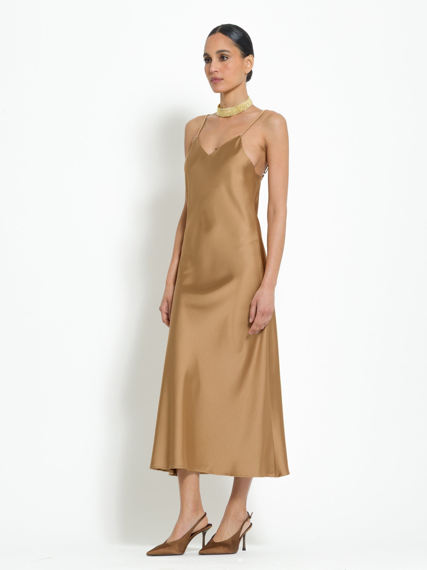 Abito sottoveste in raso | Uncategorized da donna