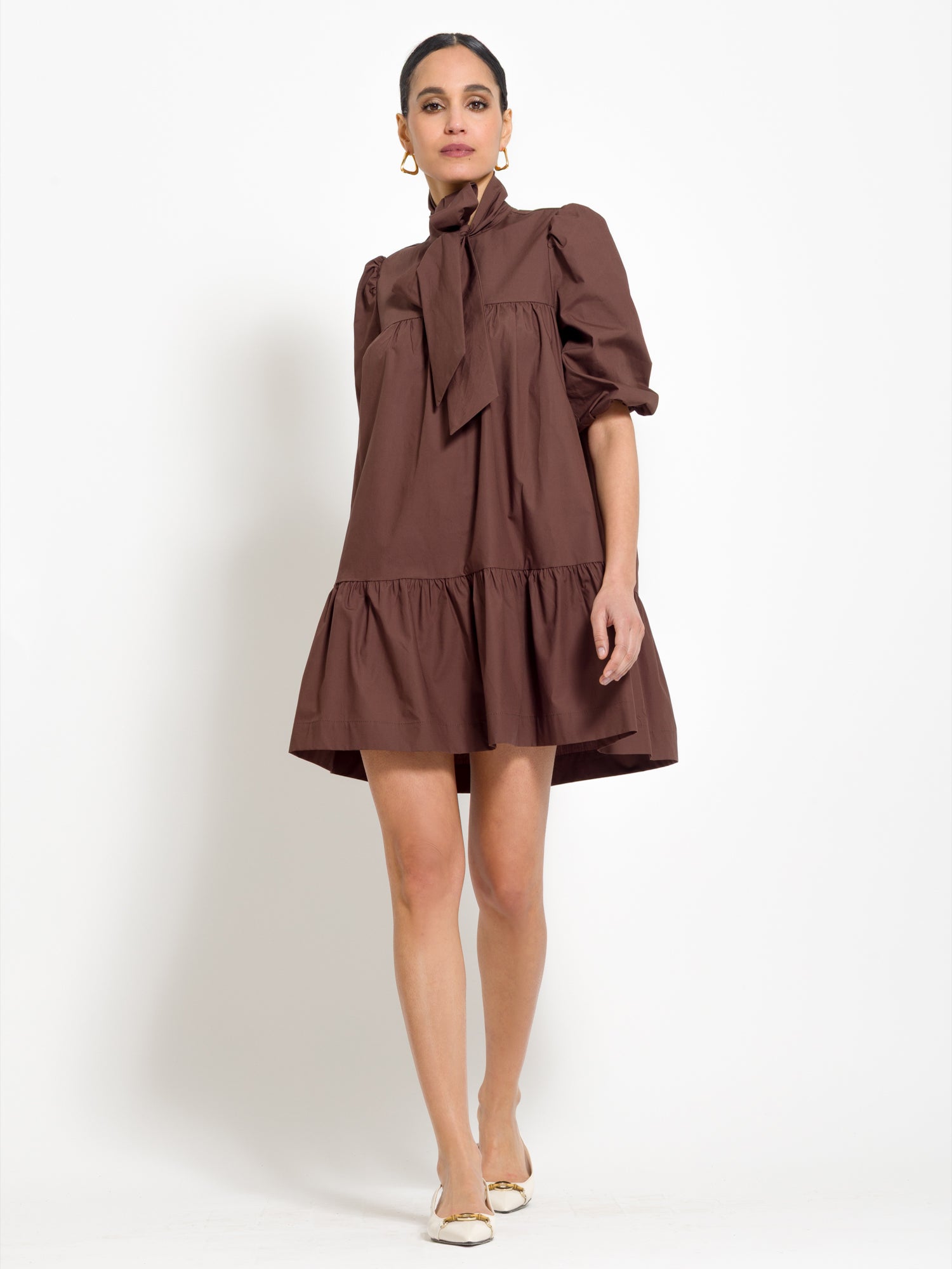 Abito corto con fiocco | Uncategorized da donna