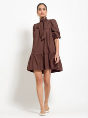Abito corto con fiocco | Uncategorized da donna