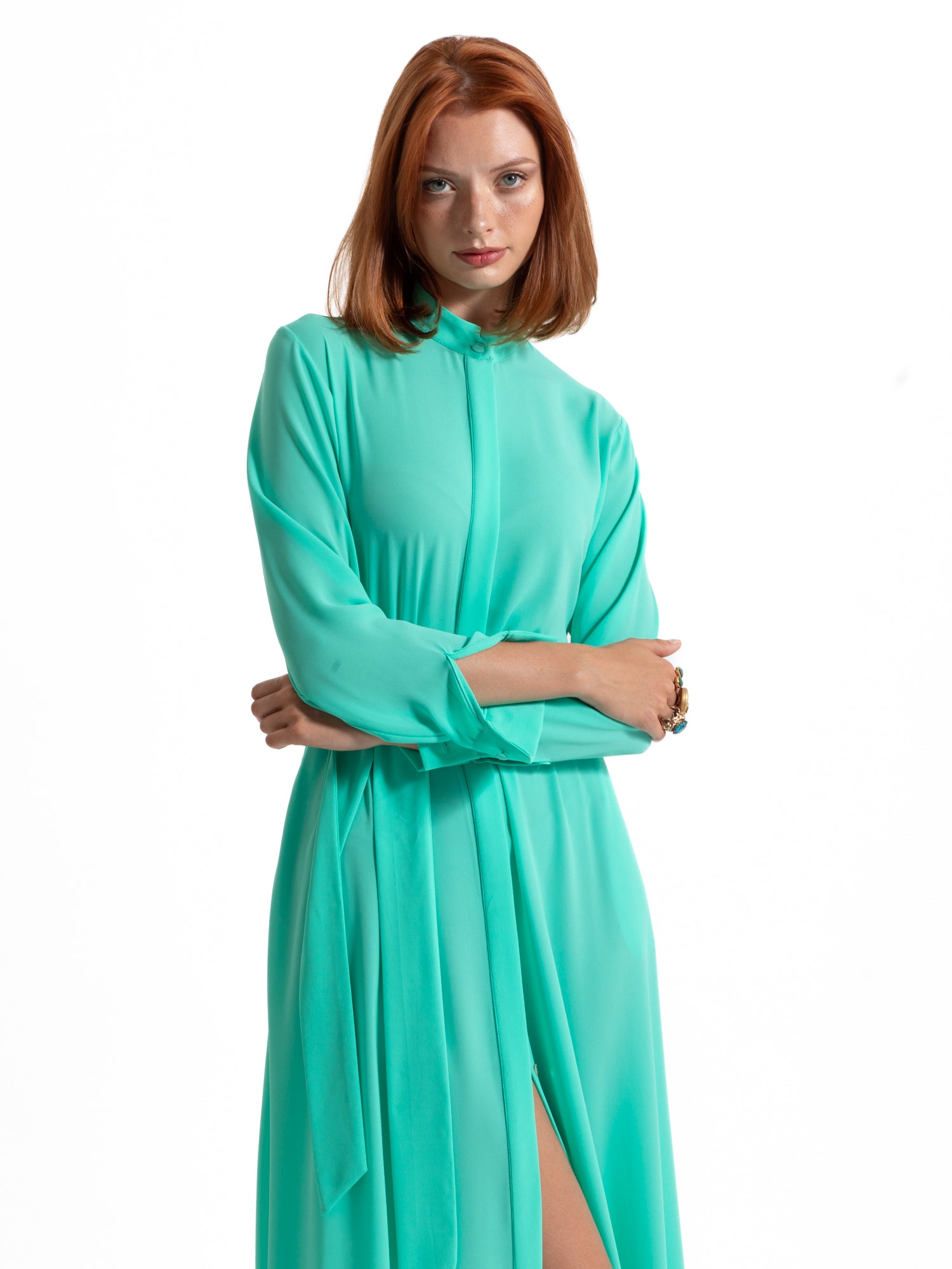 Abito midi con cintura | Uncategorized da donna