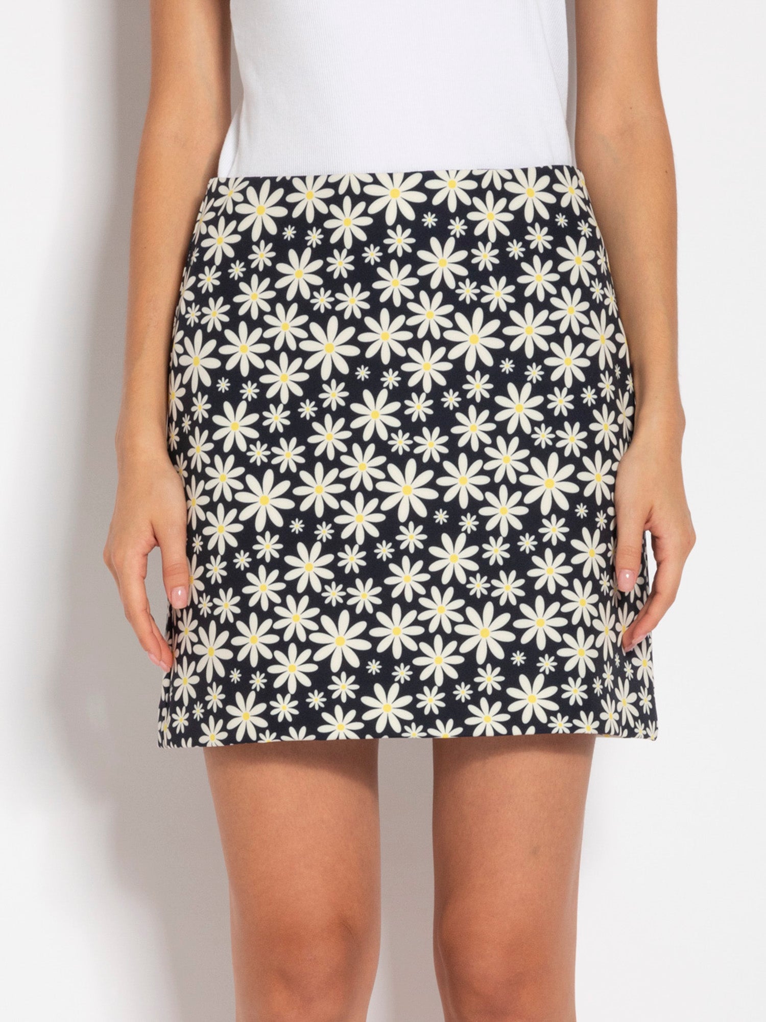 Minigonna fantasia margherite | Uncategorized da donna