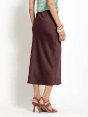 Gonna fluida in envers satin | Uncategorized da donna