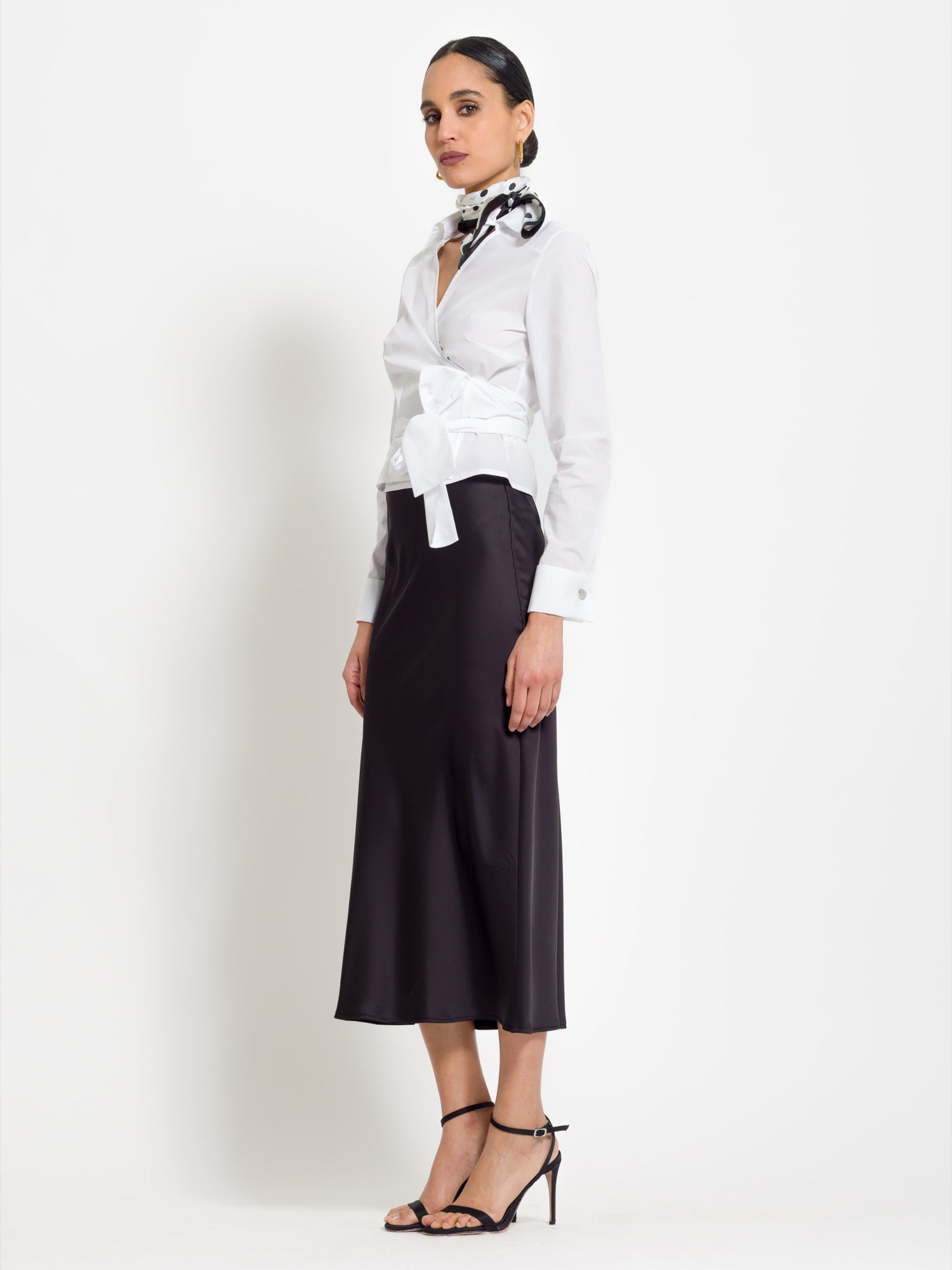 Gonna fluida in envers satin | Uncategorized da donna