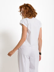 Top in cotone smanicato | Uncategorized da donna