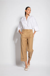 Camicia in cotone con lacci | Uncategorized da donna