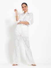 Camicia in mussola di cotone. con tasche | Uncategorized da donna