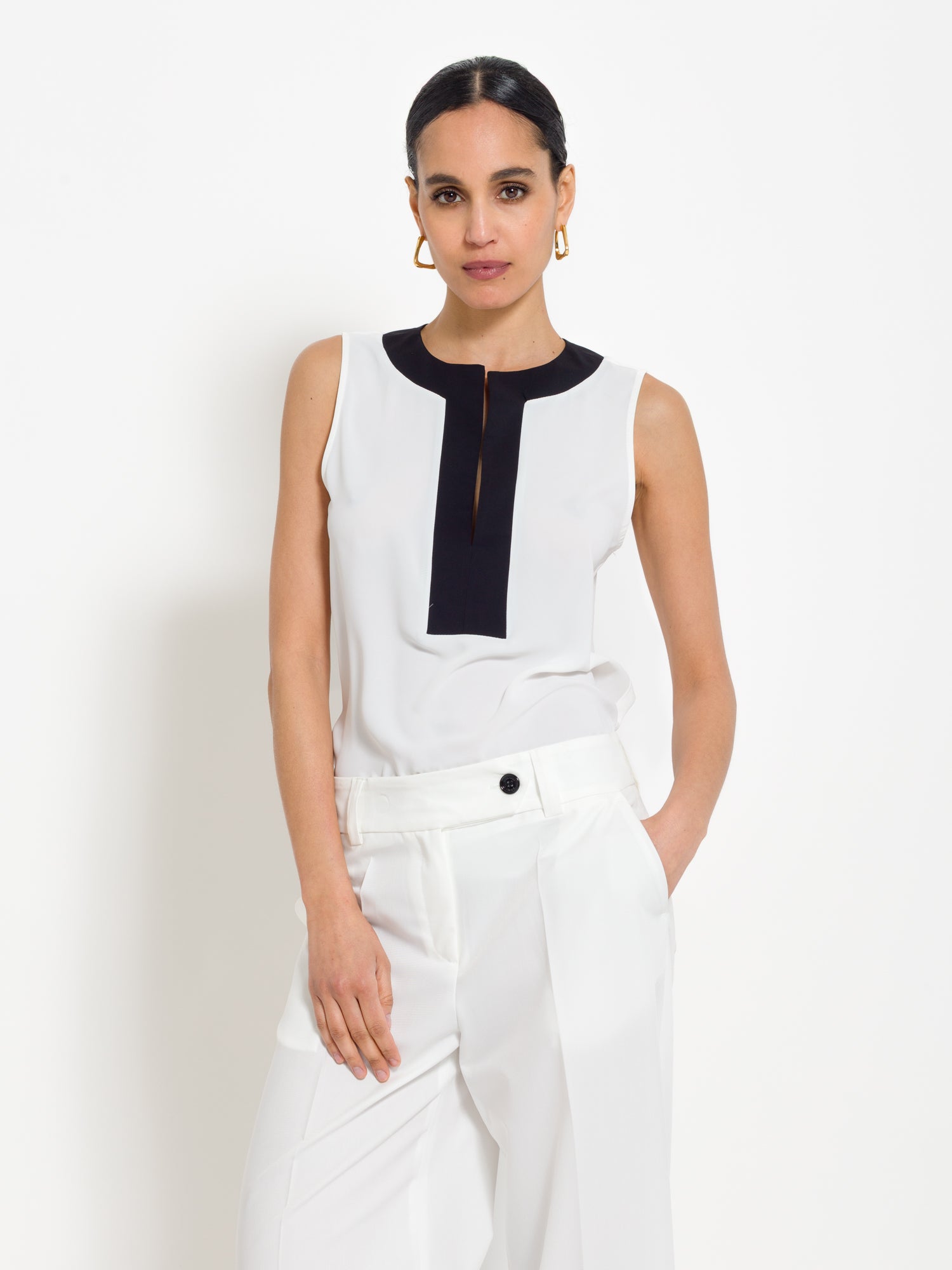 Top bicolor | Uncategorized da donna