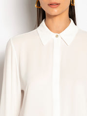 Camicia in viscosa con chiusura bottoni | Uncategorized da donna
